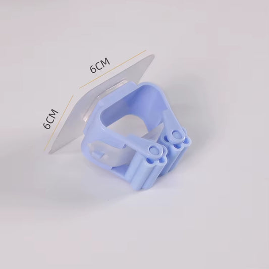 Transform Your Space with Our Strong Adhesive Multi-Purpose Hooks - Perfect for Organizing Mops, Brooms, and More!