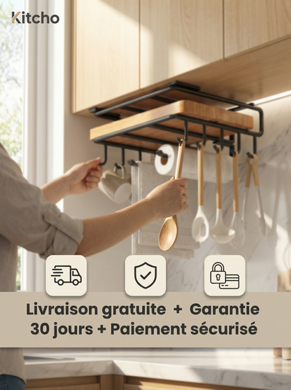 Organisateur sous armoires kitcho