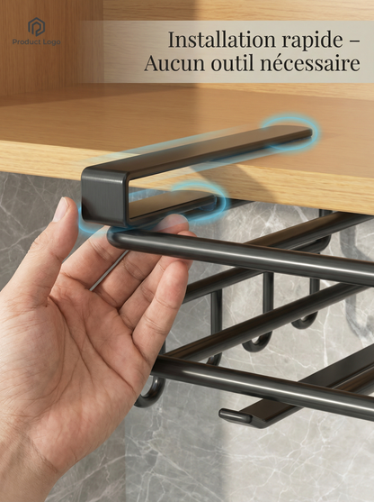 Organisateur sous armoires kitcho