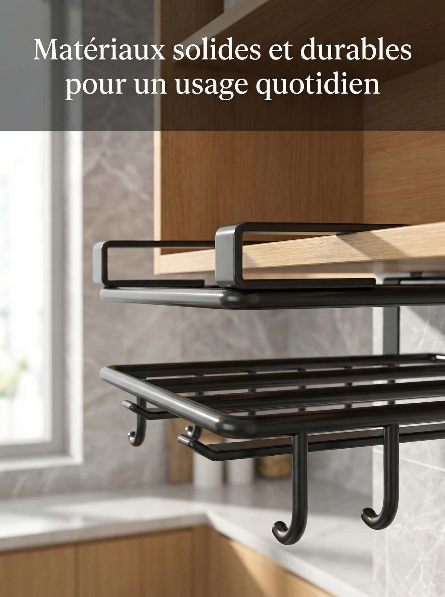 Organisateur sous armoires kitcho