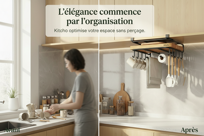 Organisateur sous armoires kitcho